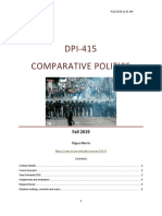 DPI415 Comparative Politics Syllabus Fall 2019