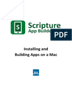 Scripture App Builder 03 Installing and Building On Mac