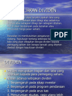 Kebijakan Deviden