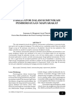 Fasilitator Dalam Komunikasi Pemberdayaa PDF