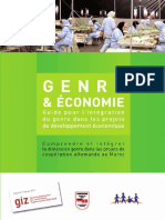 1 - Genre Et Economie PDF