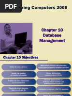 Discovering Computers 2008: Database Management