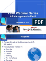 Lean Webinar Series: A3 Management - Part I