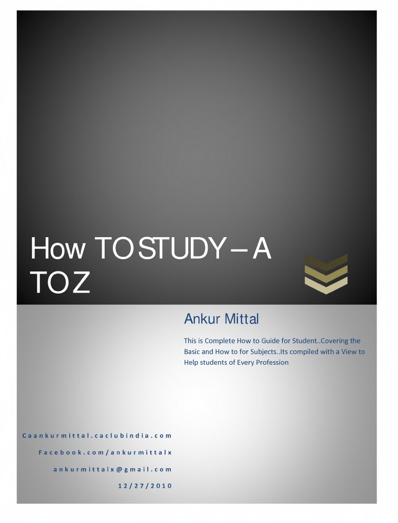 Ultimate Study Guide for Students | PDF | Rational Emotive Behavior ...