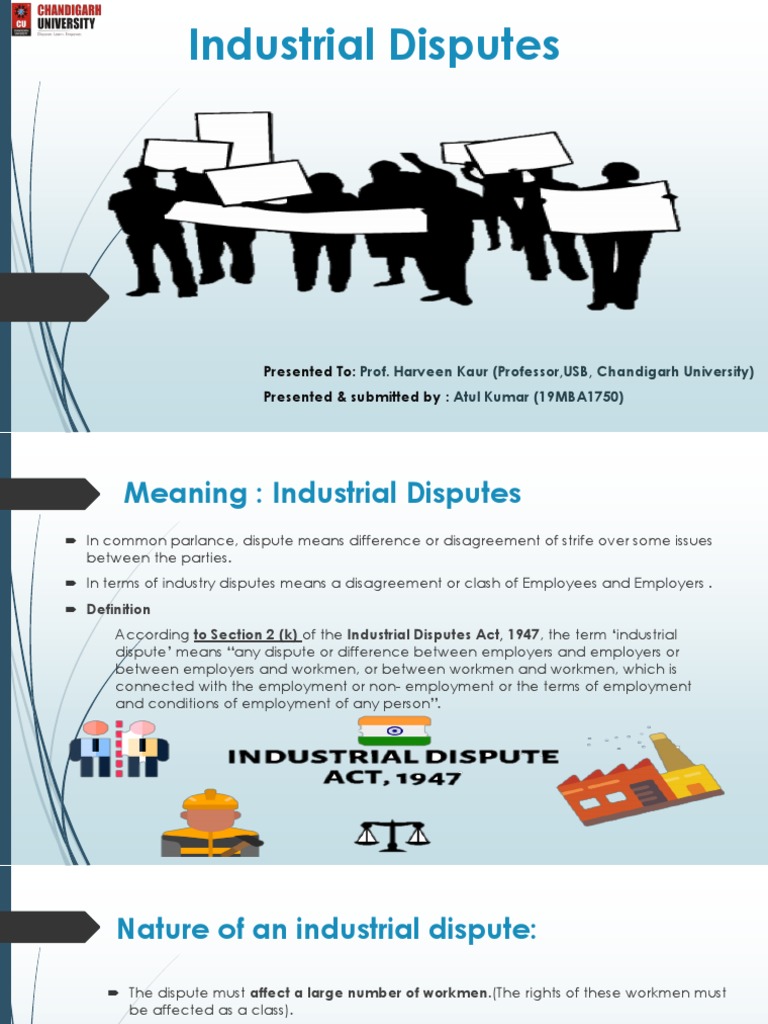 Hrm Ppt Atul 19mba1750 Pdf Pdf Strike Action Labour Law
