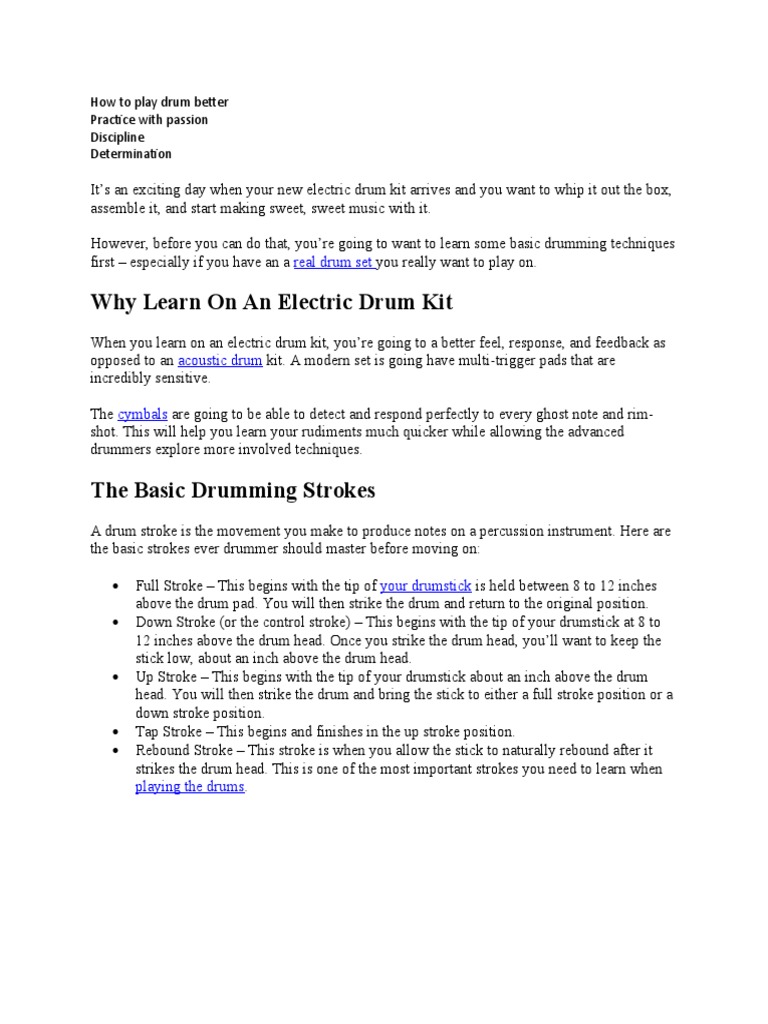 how-to-play-drum-better-pdf-drum-kit-sound