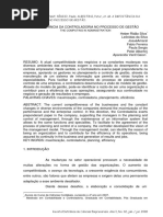 A IMPORTÂNCIA DA CONTROLADORIA NO PROCESSO DE GESTÃO