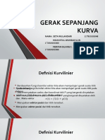 Gerak Sepanjang Kurva