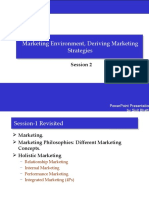 Marketing Environment and Strategies Presentation