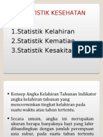 Statistik Kesehatan (Ukuran Epid)