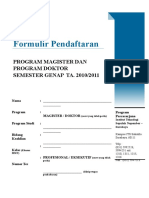 Form Pendaftaran