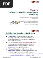 Atmega328 Digital Input-Output Interfacing: Peripherals