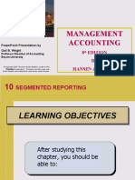 Management Accounting: Segmented Reporting