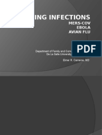 Emerging Infections: Mers-Cov Ebola Avian Flu