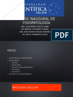 01 - Clase Inaugural de Fisiopatología