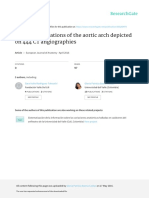 Article Anatomic variations of the aortic arch