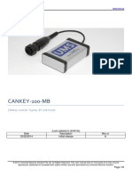 User Manual CANKEY-100-MB RevA