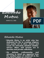 Eduardo Mutuc: MARCH 22, 1966