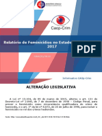 Relatório de Feminicídio - 2017 - Gráficos PDF