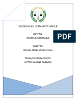 Tarea de Sociedad en Comandita Simple