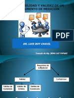 Validación y Confiabilidad