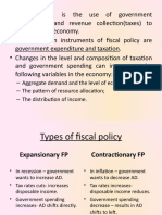 Aggregate Demand and The Level of Economic Activity - The Pattern of Resource Allocation - The Distribution of Income