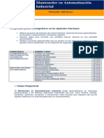 Mantenedor en Automatización Industrial V.02