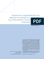 Tendencias y Requerimientos Del Mercado Del Trabajo en La Economia Del Conocimiento PDF