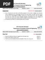 Assignment - Class Test DOTNET C# CS205