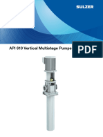 API 610 Vertical Multistage Pumps