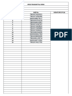 Rpod Transmittal Form From: San Juan WH To: San Juan Branch DATE:APRIL 20.2020 NO. Awb No. Signature of Qa 1 2 3 4 5 6 7 8 9 10 11 12 13 14 15