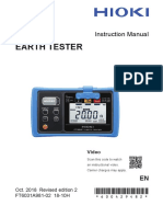 Earth Tester: Instruction Manual
