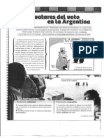 Unidad 4 AVATARES DEL VOTO EN LA ARGENTINA PDF