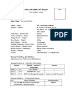 Form CV