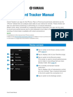 Chord Tracker Manual: Home Screen