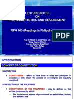 PS 100: Understanding the Philippine Constitution