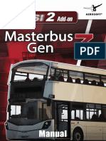 Manual OMSI 2 Add-On Masterbus Gen 3 Pack