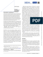 Consistent Detection of 2019 Novel Coronavirus in Saliva: Brief Report