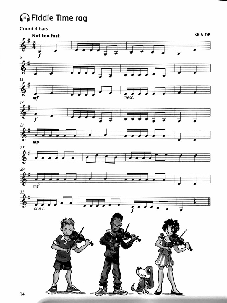 Fiddle Time Rag | PDF
