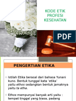 Kode Etik Profesi Kesmas