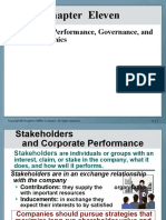 Chapter Eleven: Corporate Performance, Governance, and Business Ethics