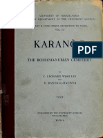 C. Leonard Woolley - Karanog. The Romano-Nubian Cemenetary. 1910