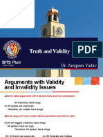 Truth and Validity: Dr. Anupam Yadav