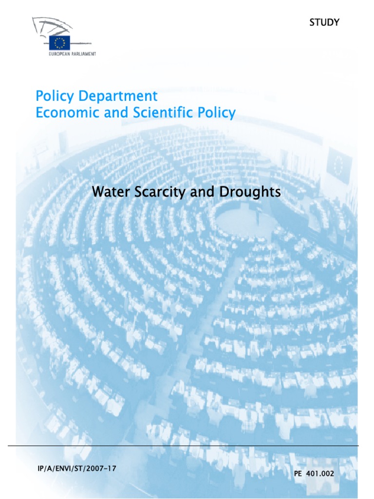 EU Water Scarcity & Drought Policy | PDF | Water Scarcity | Water Resources