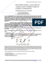 Modeling and Structural Analysis of Artificial Ankle Joint Under Various Loading Conditions