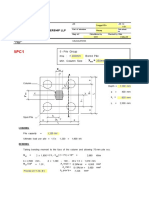 Design of Concrete Pilecap spread sheet Practical engineer.xls