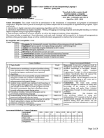 Course Outline Cse110 - MHT