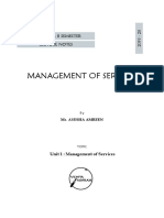 Bba - Mos Notes - Ii Sem - Ut1 PDF