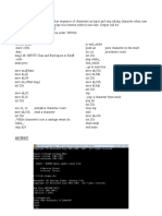 Lab Task 1. Write A Program That Takes Sequence of Characters As Input and Stop Taking Character When User