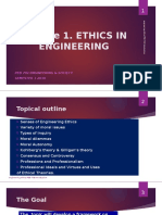 Lecture 1 Ethics in Engineering